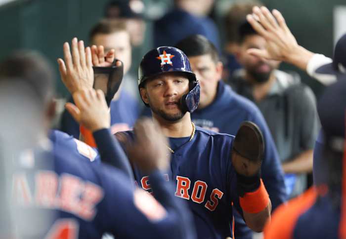 Houston Astros First Baseman Yuli Gurriel